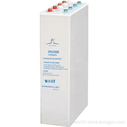 2V 3000ah Solar and Wind Power Battery \SLA Battery (OPzV3000)